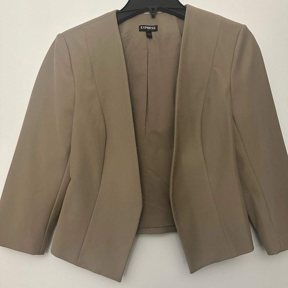 Express Women's Beige Blazer